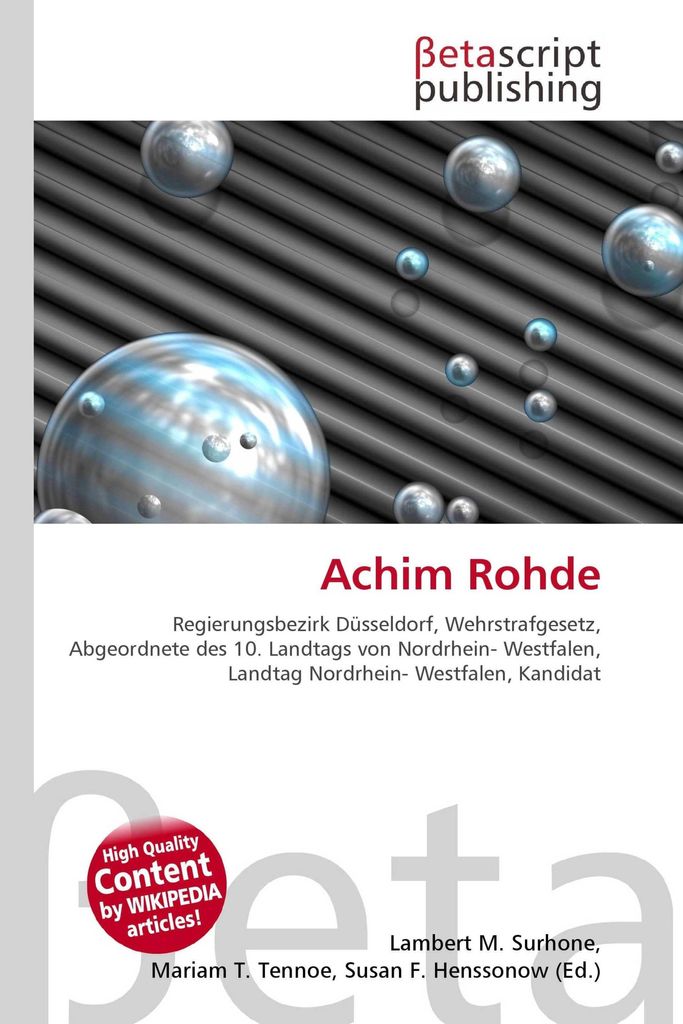 Achim Rohde