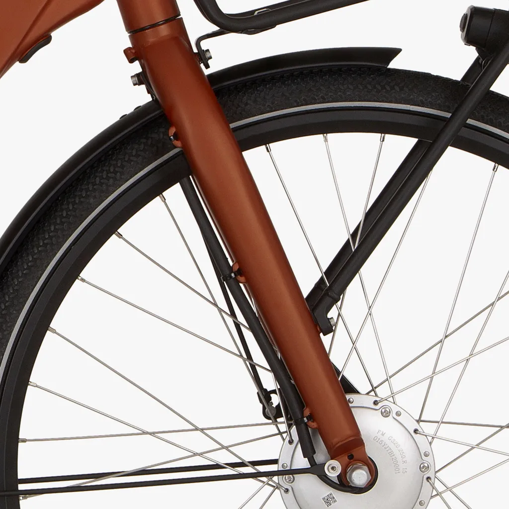 Fourche de Vélo Cortina E-Common Copper Matt pour Cadre Électrique