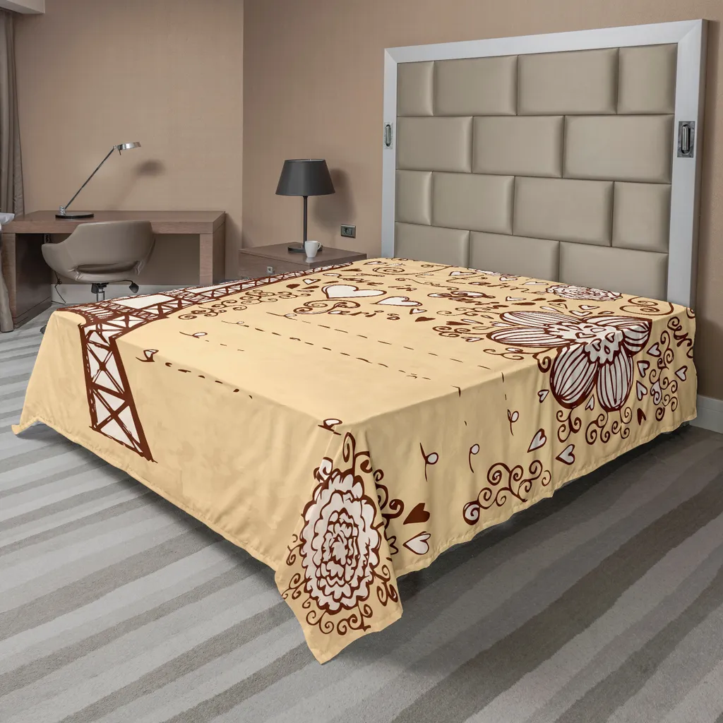 Lenzuolo Decorativo Parigi ABAKUHAUS 244x205 - Stile Francese Chic