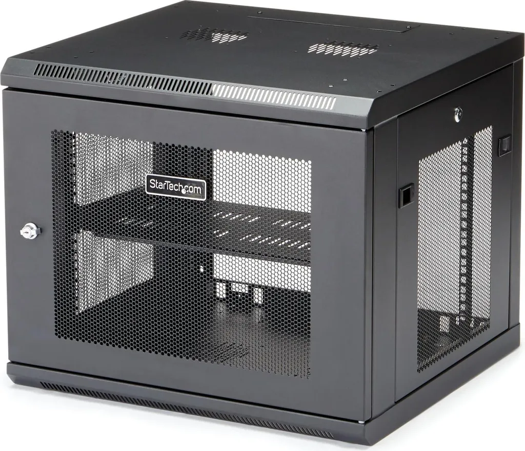 Solution Stockage Réseau Rack 9U Mural pour Petit Bureau et Entreprise