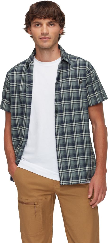 MAMMUT Trovat Summer Shirt Men marine-strata marine-strata XL