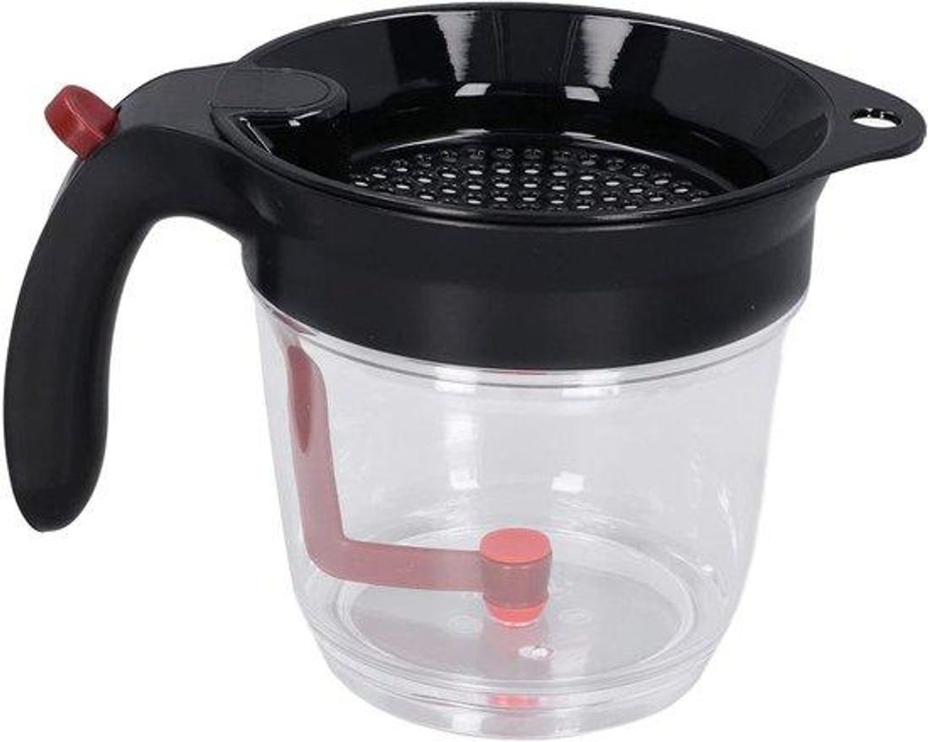 Fettabscheider Sieb 1000ml mit Bodenentleerung für mageres Fett
