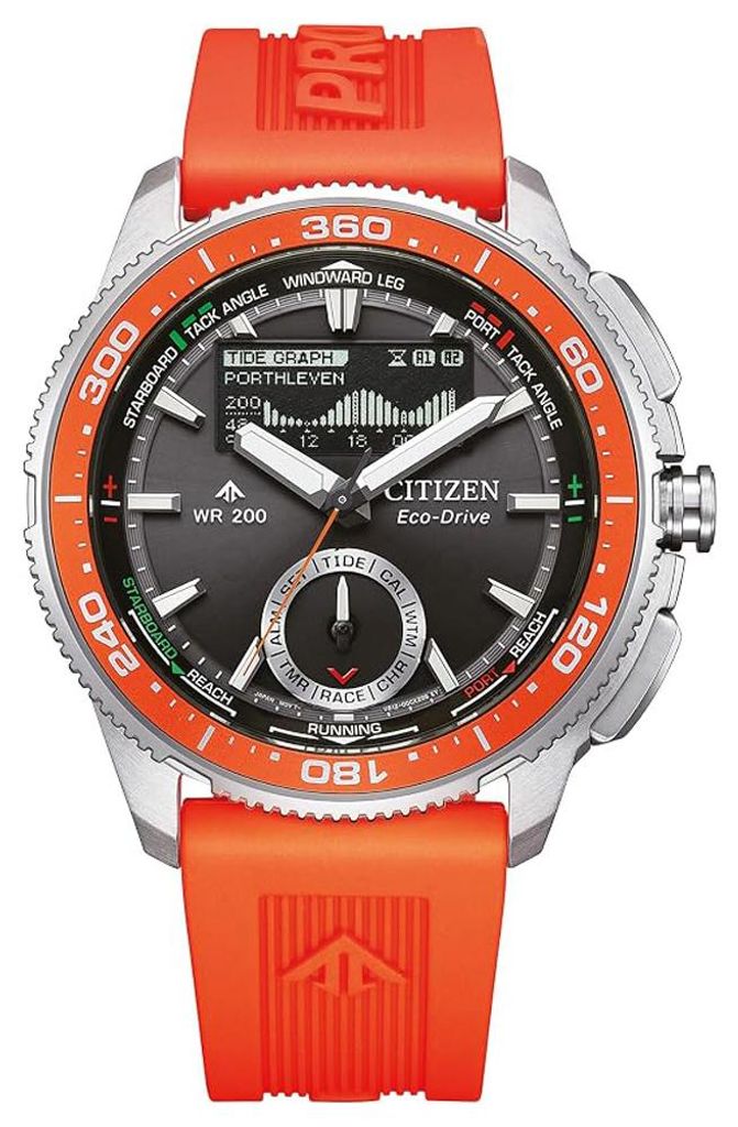 Citizen Wave Tracker Eco Drive Solar Herrenuhr Produktbild 