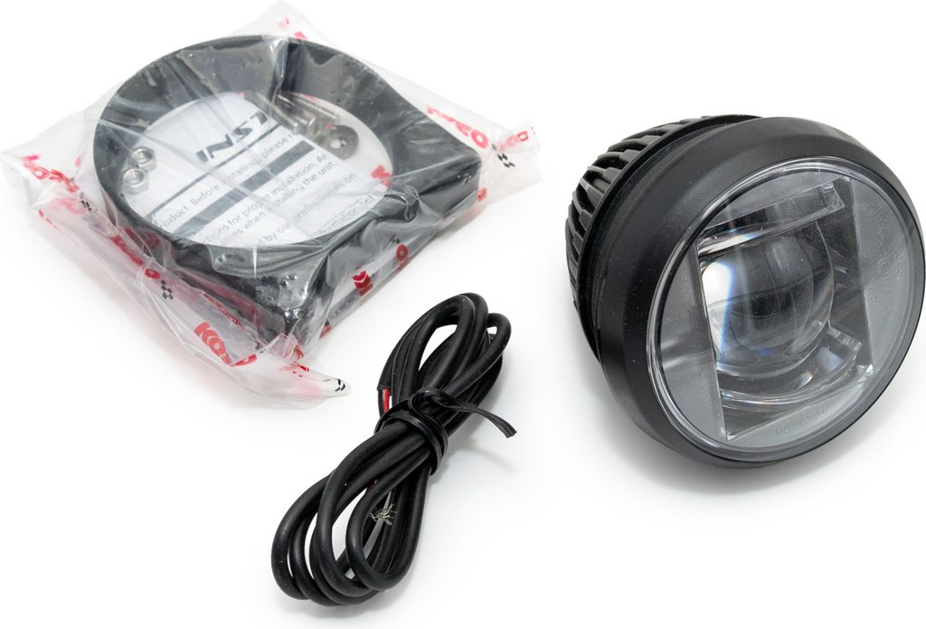 LED Hauptscheinwerfer / Abblendlicht Koso Hawkeye universal mit Zulassung für Motorräder