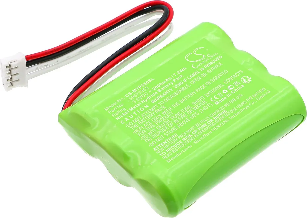 Ridai Vita al tuo Midtronics OP-5500 | Batteria TECHTEK BP-55 3.6V