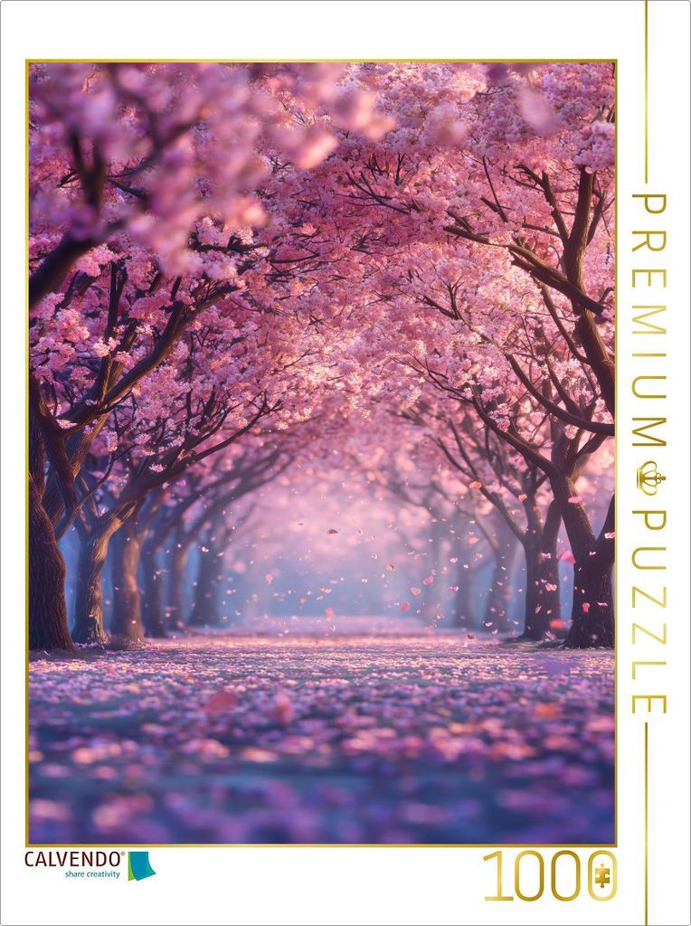 CALVENDO Puzzle Ein Blütenhimmel voller Hoffnung | 1000 Teile Lege-Größe 64x48cm Foto-Puzzle für glückliche Stunden