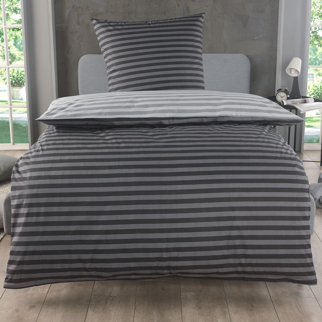 Baumwoll Bettwäsche 155x220 cm, 2-teiliges Set, Produktbild 
