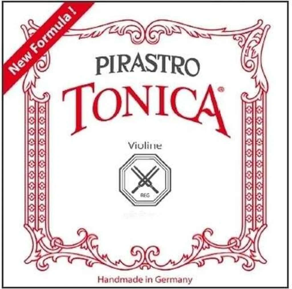 Pirastro Tonica Jeu de Cordes Violon 1/2-3/4 Synthétique de Qualité