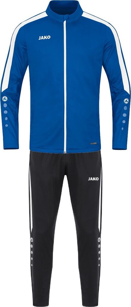 JAKO Kinder Trainingsanzug Polyester Power, Farbe:royal, Größe:140