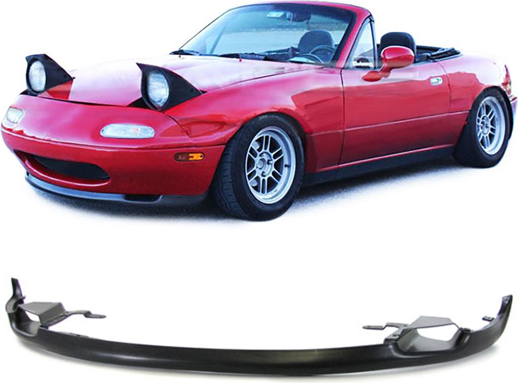 Spoiler avant Performance Becquet noir mat pour Mazda MX5 Image du produit 