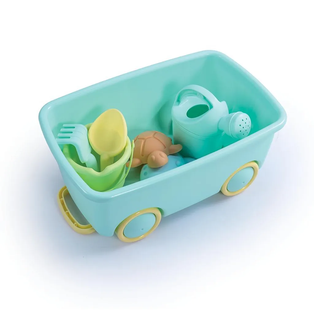 Chariot de Plage Dolu Strand avec Multiples Accessoires de Jeu Inclus
