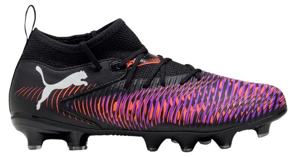 Puma Kinder Future 8 Match FG/AG Fussballschuhe - 108143, Farbe:Schwarz, Kinder Schuhe:35.5
