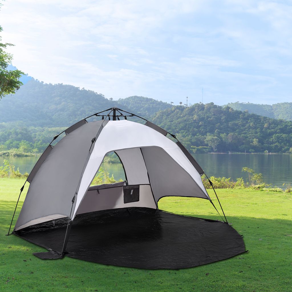 Namiot plażowy 'Mullsjö' 215 x 135 x 140 cm Pop Up dla 2 Zdjęcie produktu 2