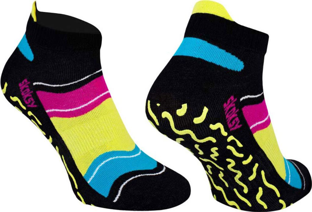 ZOOKSY - Rutschfest Yoga Socken aus Baumwolle (1 Paar) I Produktbild 