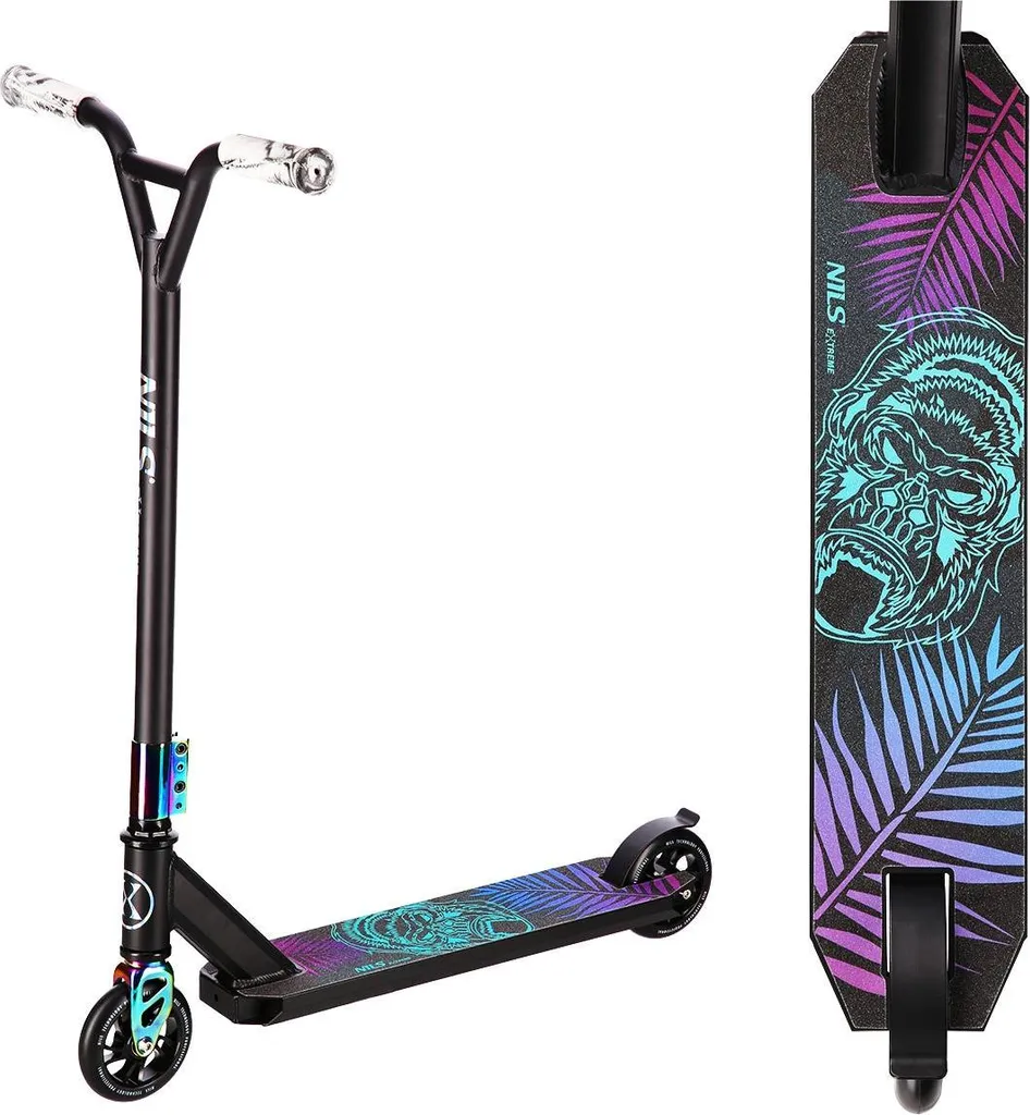 Trottinette acrobatique haute performance v2 avec structure renforcée