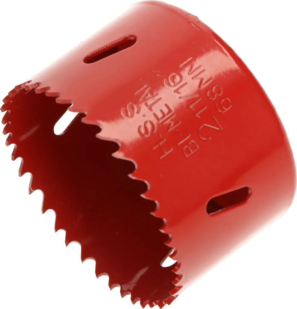KOTARBAU® Sega a tazza bimetallica HSS 68 mm Punta per trapano Matell Punta per trapano a corona per metallo