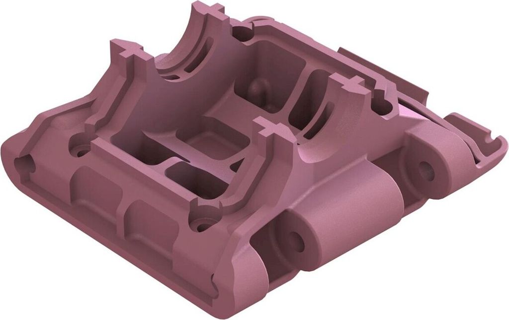 Arrma Rear Lower Skid / Gearbox Mount Pink