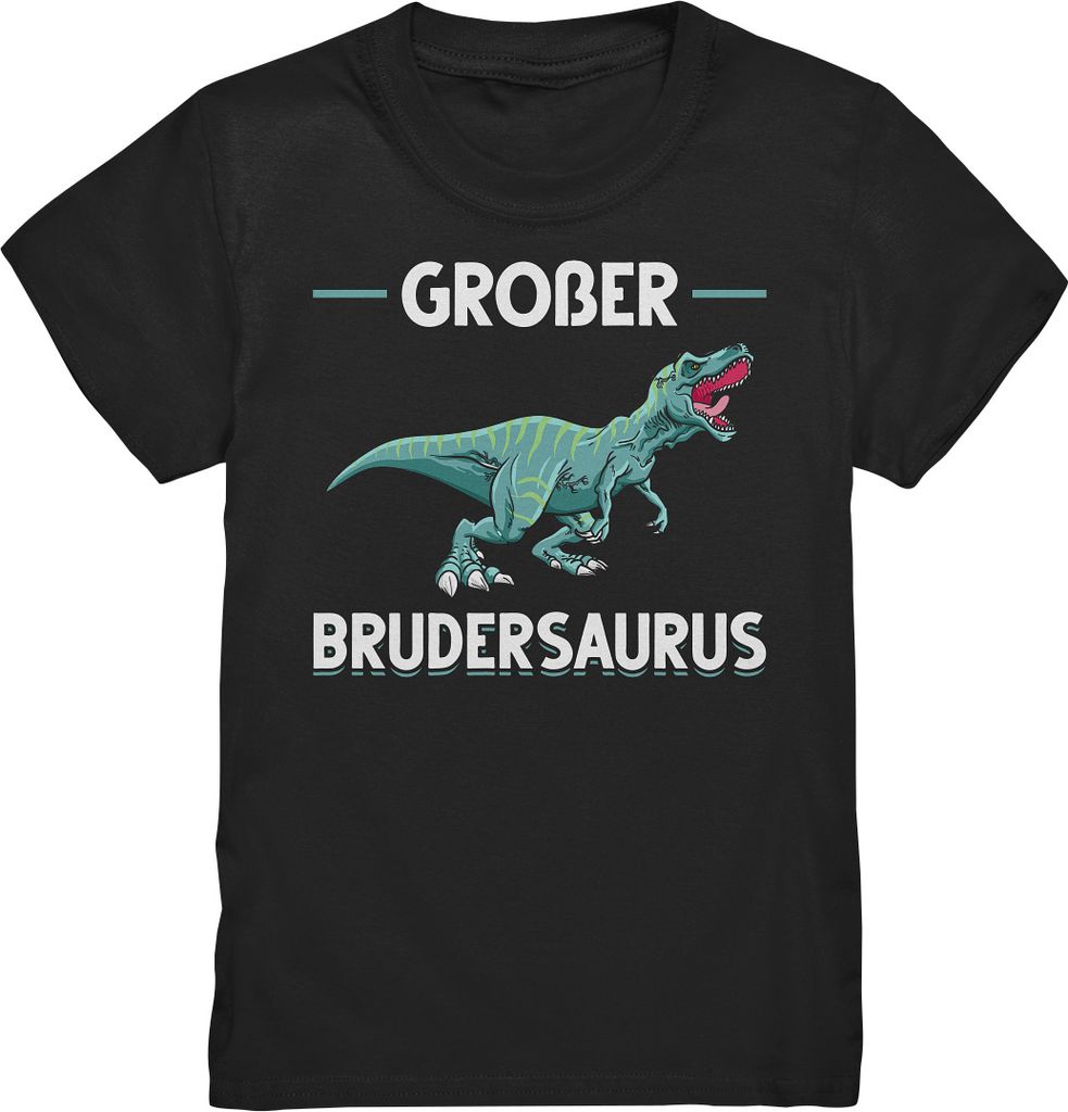 Trex Großer Bruder Shirt – Black / 134/146 (9-11) Produktbild 