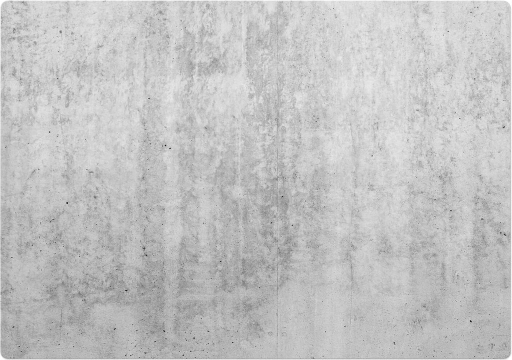 Betonstruktur – Bodenschutzmatte – Rutschfest – Schutzmatte für Büro – Vinylmatte – Stuhlunterlage –100 x 70 cm