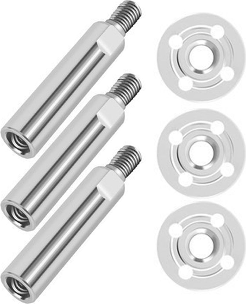 Winkelschleifer-Verlängerungs-Pleuel-Set, rostfrei, korrosionsbeständig, einfache Installation, Gewindeverlängerungs-Pleuel-Kit