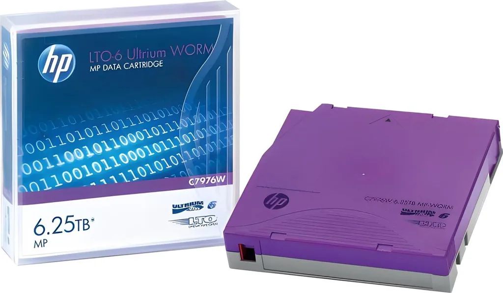 Cartuccia HPE LTO-6 WORM C7976W | 6.25TB Storage Alta Affidabilità