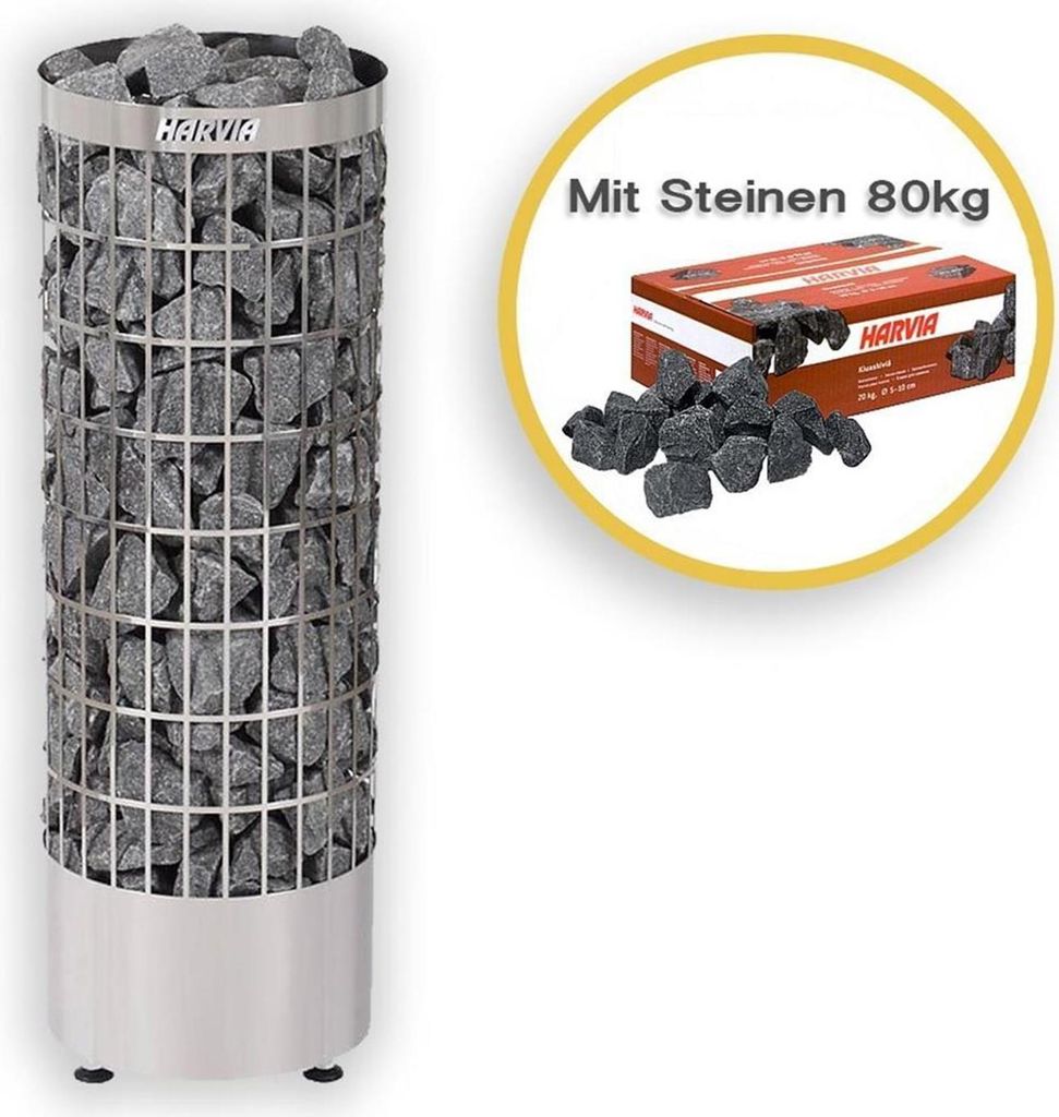 Saunaöfen Harvia Cilindro Pc90e 9,0 Kw Ohne Steuerung Produktbild 