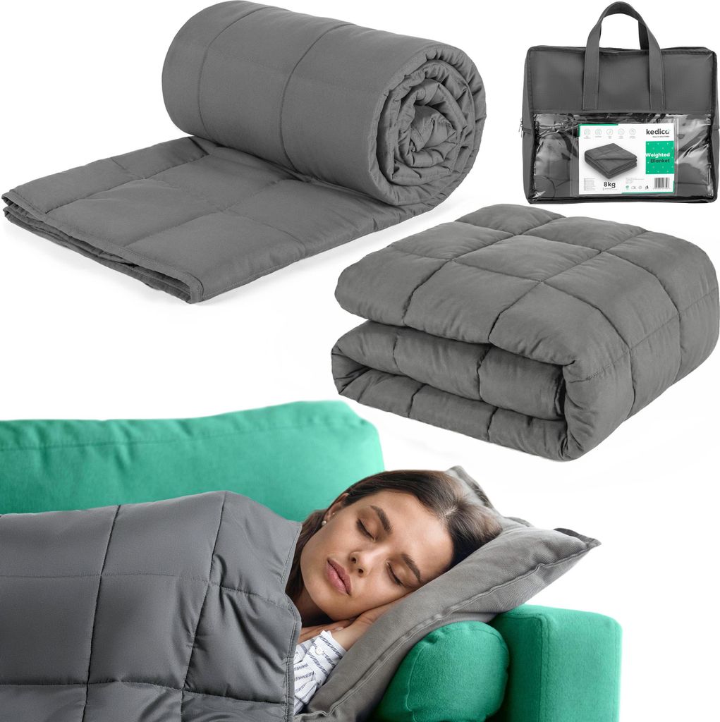 Kedica® Gewichtsdecke, Therapiedecke, Schlafstörungen - Produktbild 