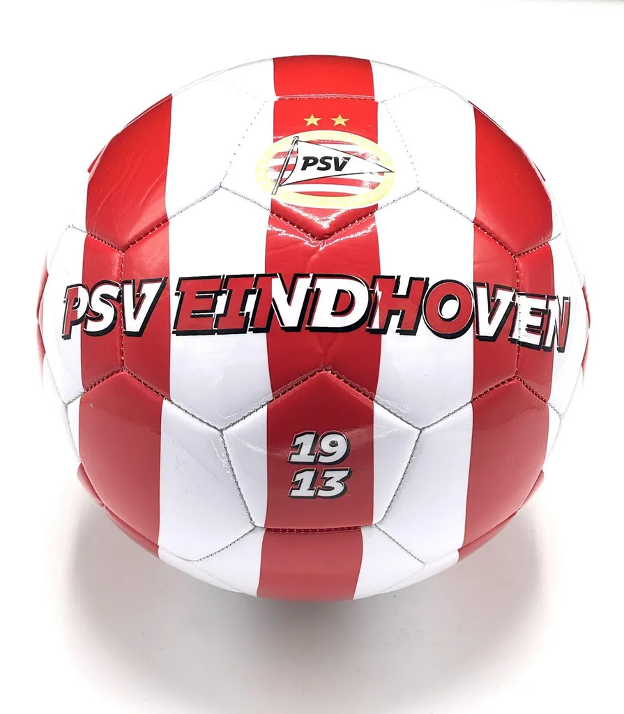 Ballon PSV Stripes 1913 Taille 5 avec revêtement haute résistance PVC