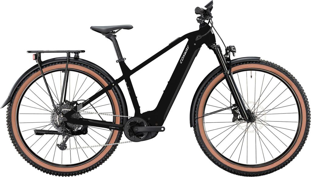 CONWAY Cairon SUV 4.0, Diamant, 29", black matt / silver matt, 10-Gang Shiman...