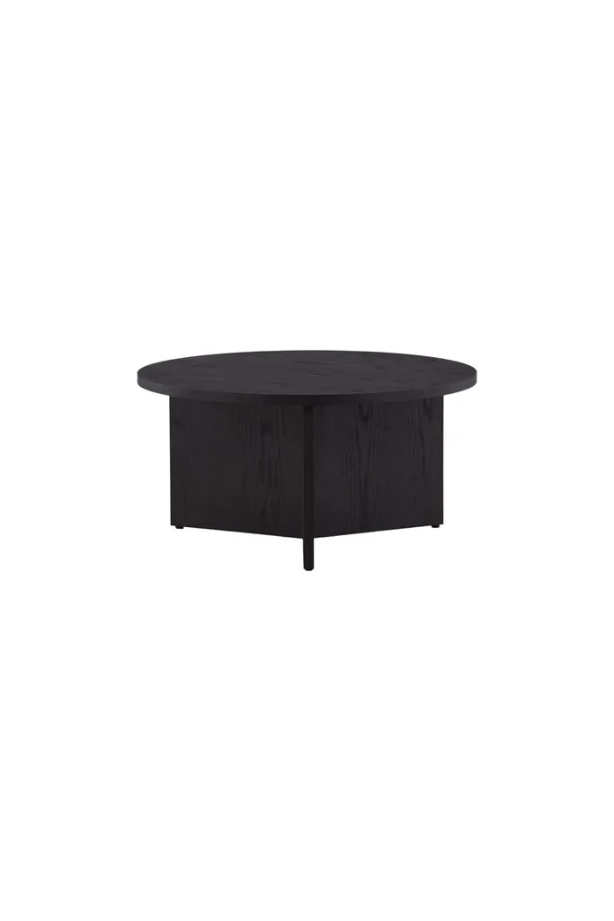 Table Basse Saltö Noir Anti-Rayures Facile à Nettoyer pour la Maison