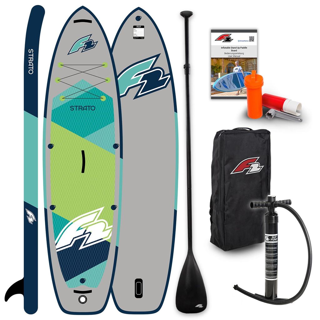 F2 SUP Stand Up Paddle Board Strato 11'5'' Green 2024 Obrázek produktu 