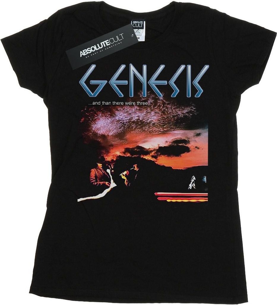 Genesis - "And Then There Were Three" T-Shirt für Damen BI37666 (L) (Schwarz)