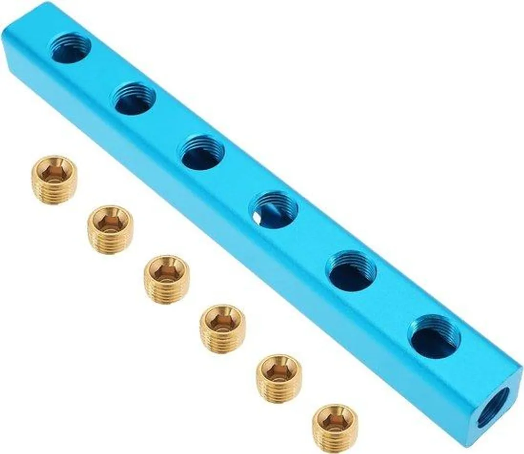 Éliminez les fuites d'air avec ce bloc de distribution 9 raccords