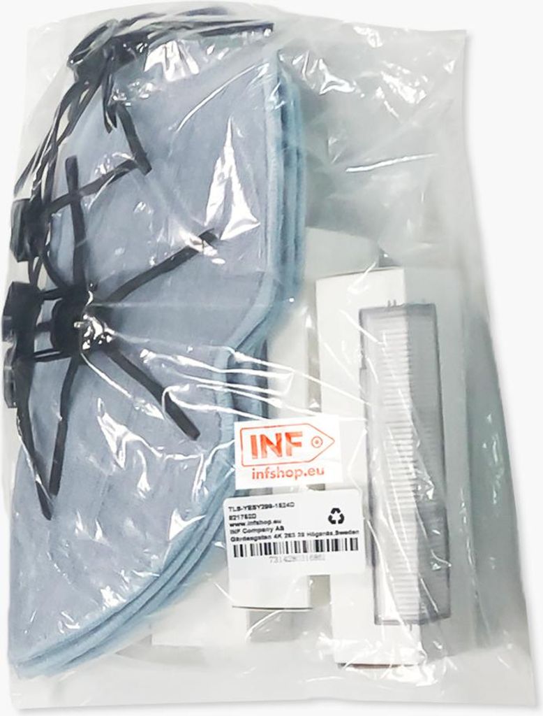 Kit Ricambi Per Roborock S7, S7+, T7S Plus - Spazzola, Filtri E Panno Lavapavimenti