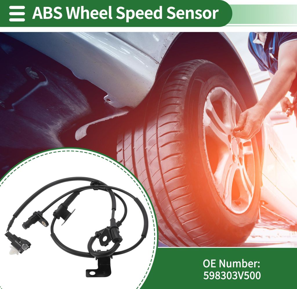 ABS Radgeschwindigkeitssensor ABS Sensor Antiblockiersystem Sensor Nr.598303V500 für Hyundai Azera 2012-2017 1 Stück Vorne Rechts