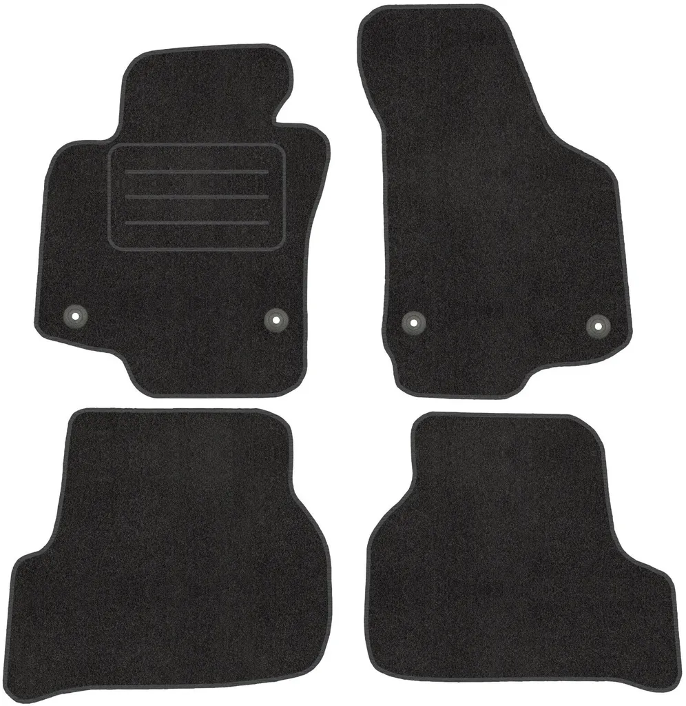 Set Tappeti Velour Su Misura VW Golf 6 (09-13) - Kit 4 Pezzi Premium