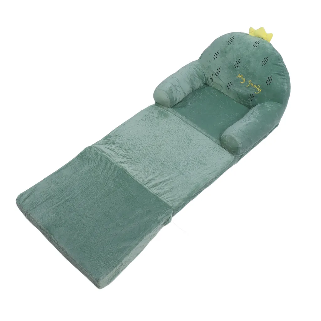 Canapé-lit pour enfants modulable et chauffeuse dépliable en mousse