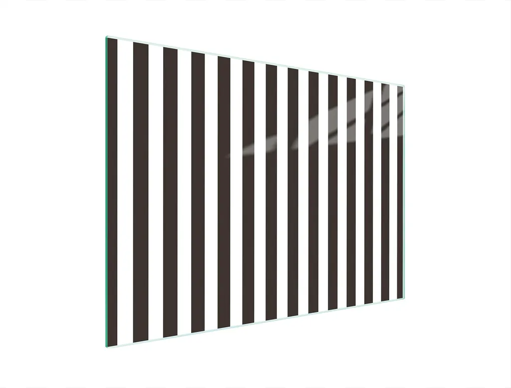 Tagliere in Vetro Design 30x22 cm - Piastra Coprifornelli Chic