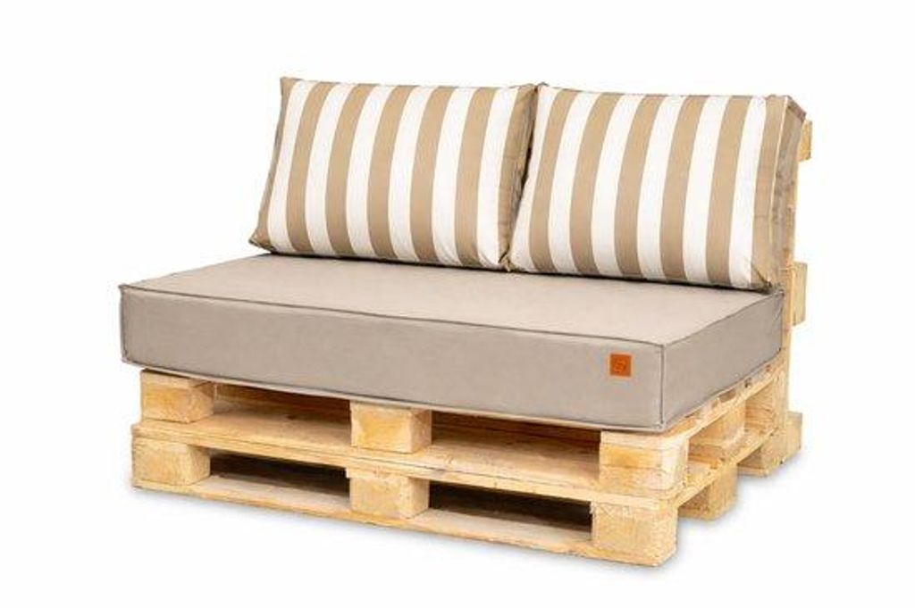 Blomster set cuscini per pallet 3 pezzi 120x80 cm per Immagine del prodotto 