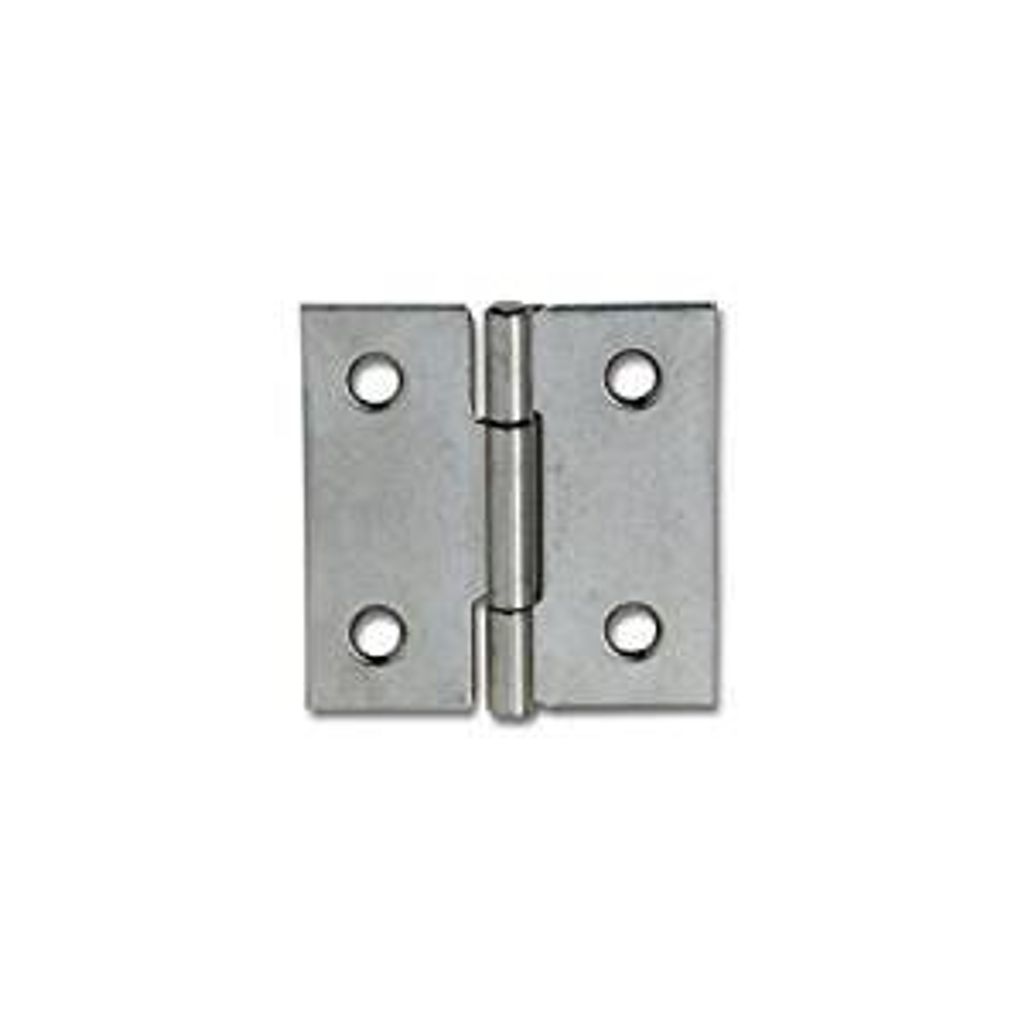 Scharnier H.100mm B.100mm S.1,6mm STA blau verz.gerollt,ktg.VORMANN