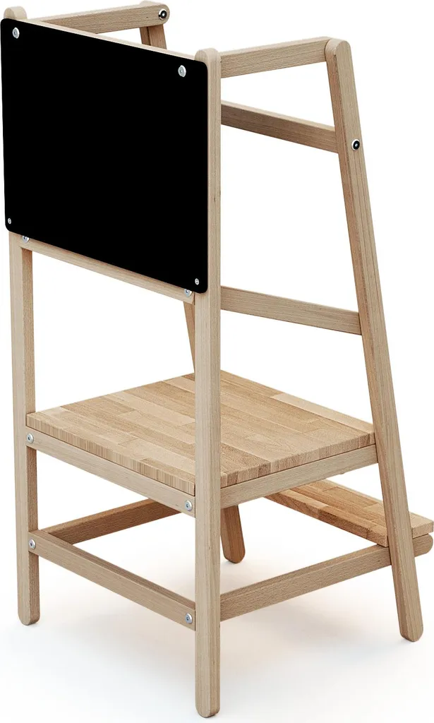 Tour d'observation bois WEBABY 164cm hauteur idéale plan de travail