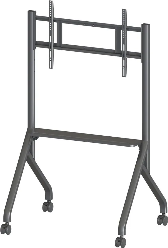 Support TV Mobile 55-86" : Solution sans Perçage pour Écran Lourd