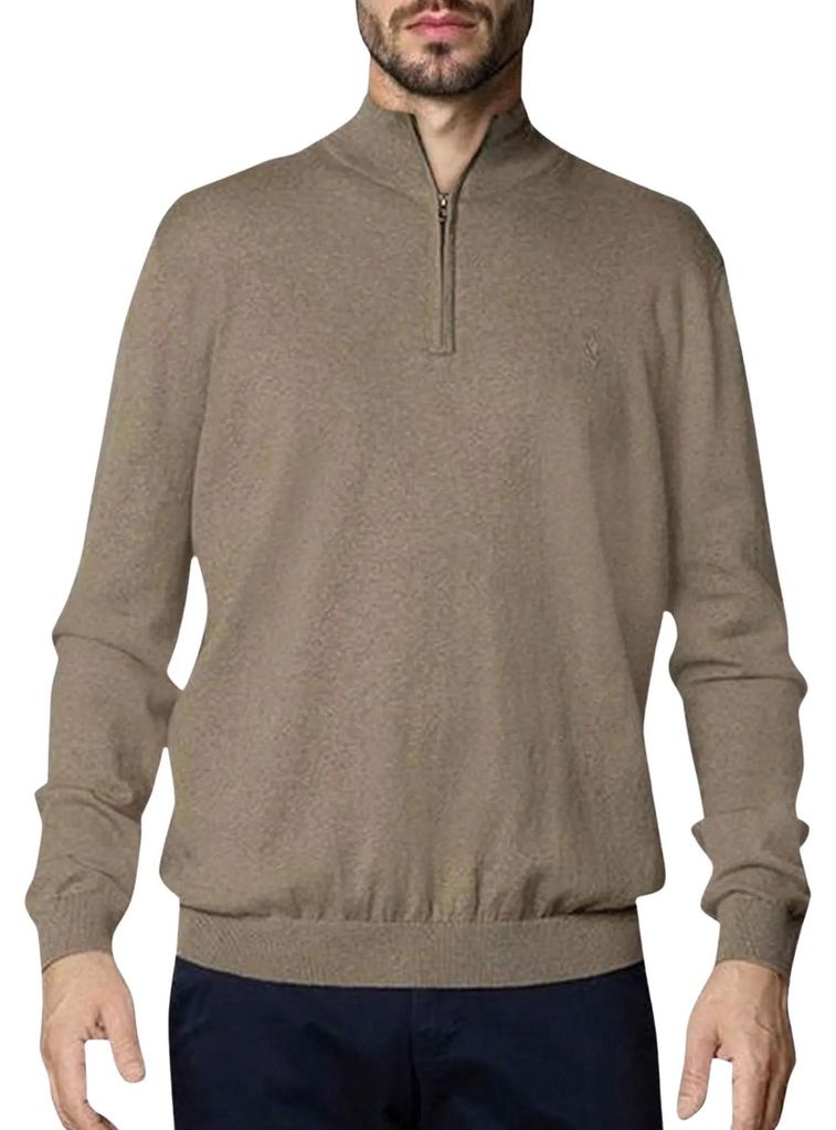 Clean Cut Copenhagen Claude Half Zip Knit Pullover Herren
