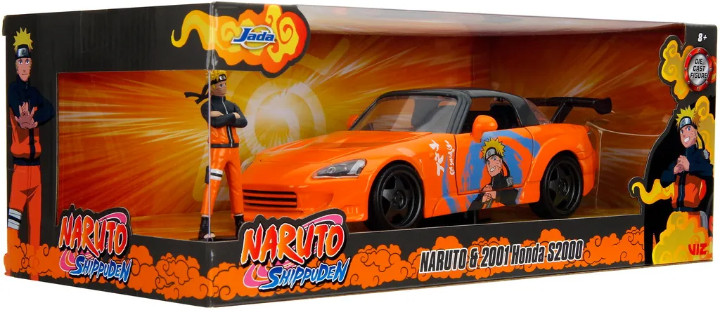 Voiture JADA Naruto 2001 Honda S2000 1:24 325-5084 miniature en métal