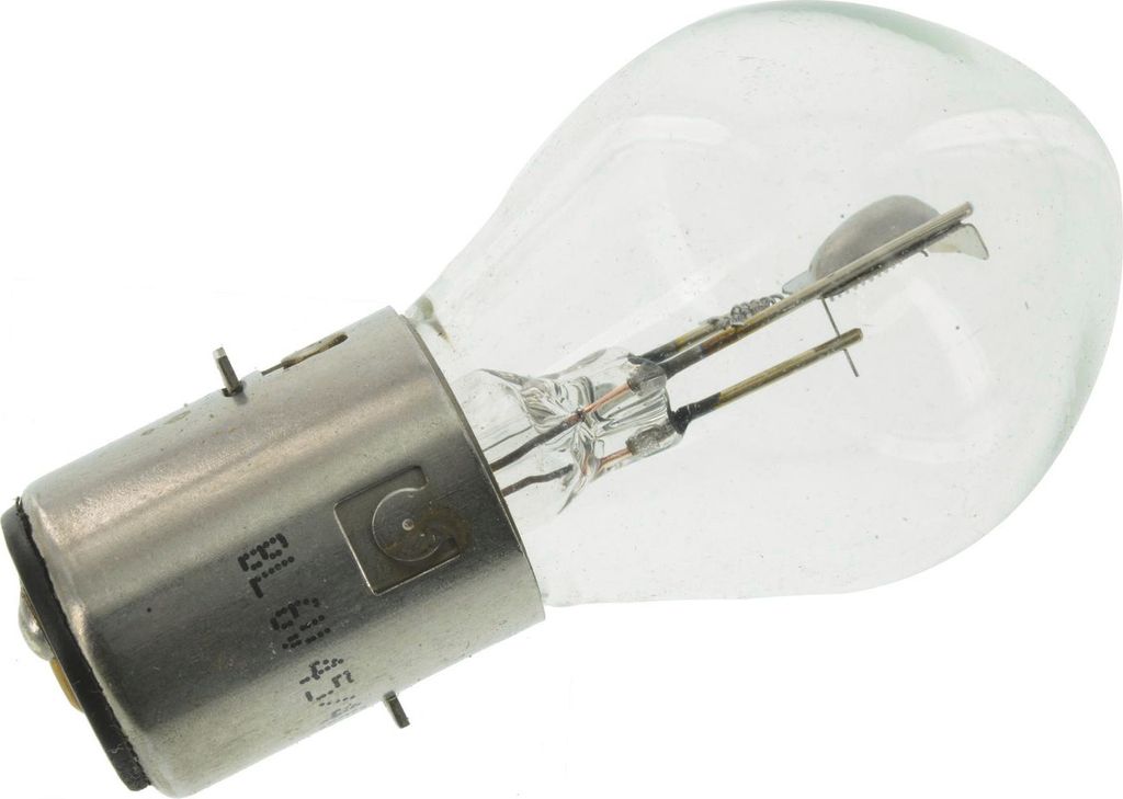 MZA Glühlampe 6V 45/40W Ba20d - Abmessung: 35x70 - Markenlampe GLÜWO Germany