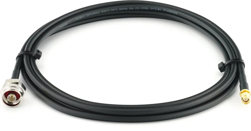 Prolunga Antenna Professionale 3m SMA-N Maschio HF-240 Equivalente LMR240 - 2