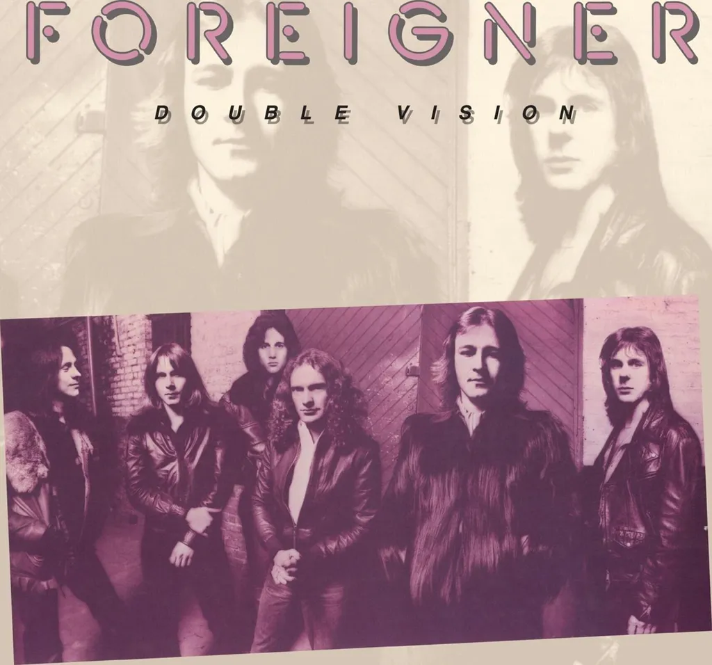 Vinyle Coloré Foreigner Double Vision Translucide pour Collectionneur