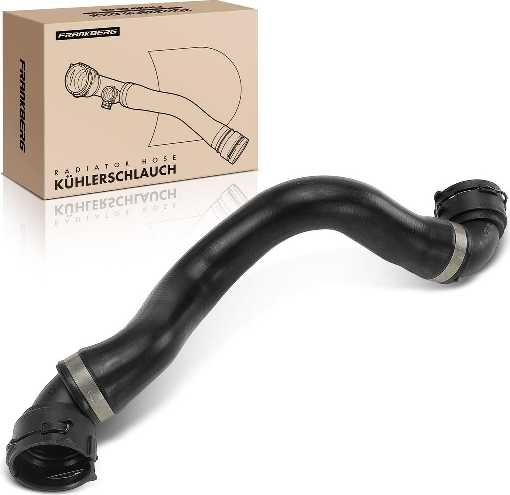 Frankberg 1x Kühlerschlauch Kühlwasserschlauch für Mercedes-Benz C-Klasse W205 A205 C205 S205 1.6L 2.0L