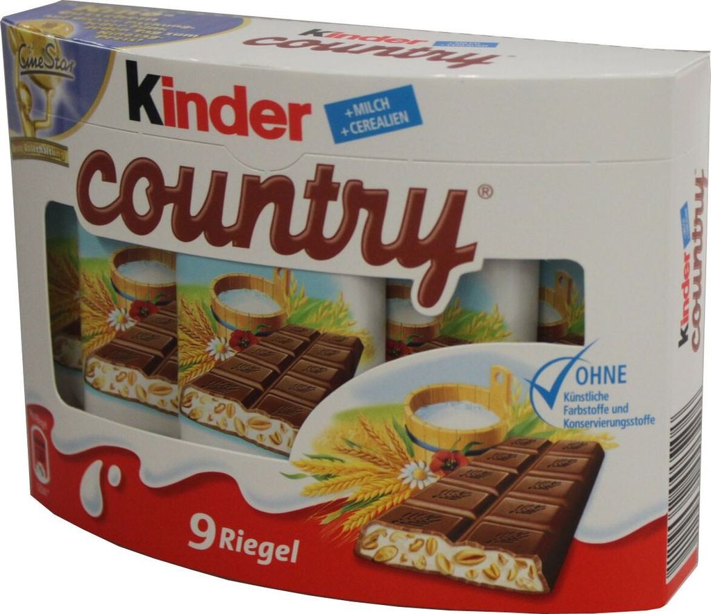 Ferrero Kinder Country 9er Pack Produktbild 3