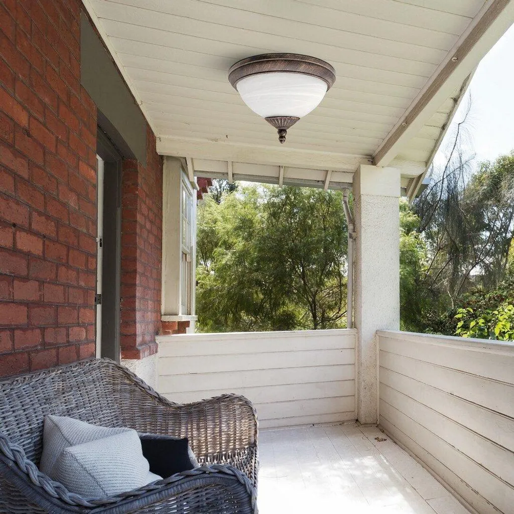 Éclairage terrasse plafonnier Madrid ø335mm or-blanc E27 résistant - 6